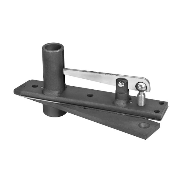 Rixson H345622 Center Hung Top Pivot with Long Throw Pivot Pin Flat Black H345622 - main